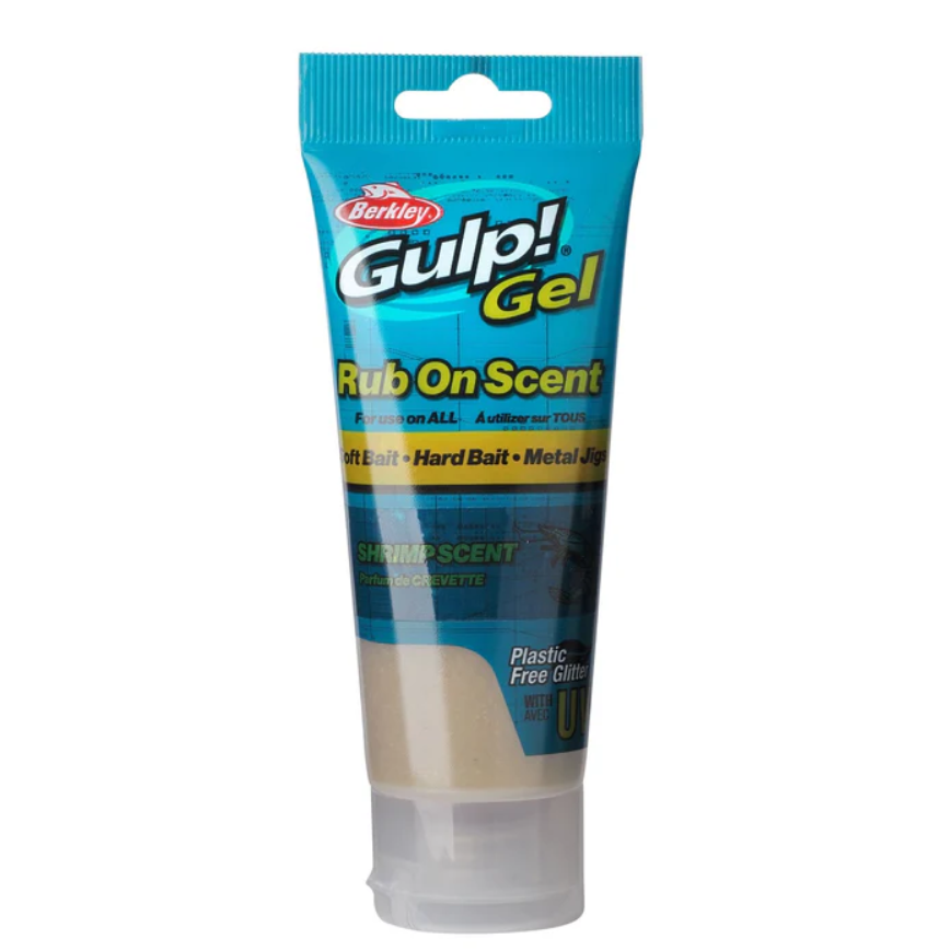 Gulp! Gel 80ml Shrimp White Gold Flake