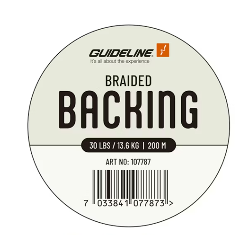 Guideline Braided Backing 30lbs/200m Black