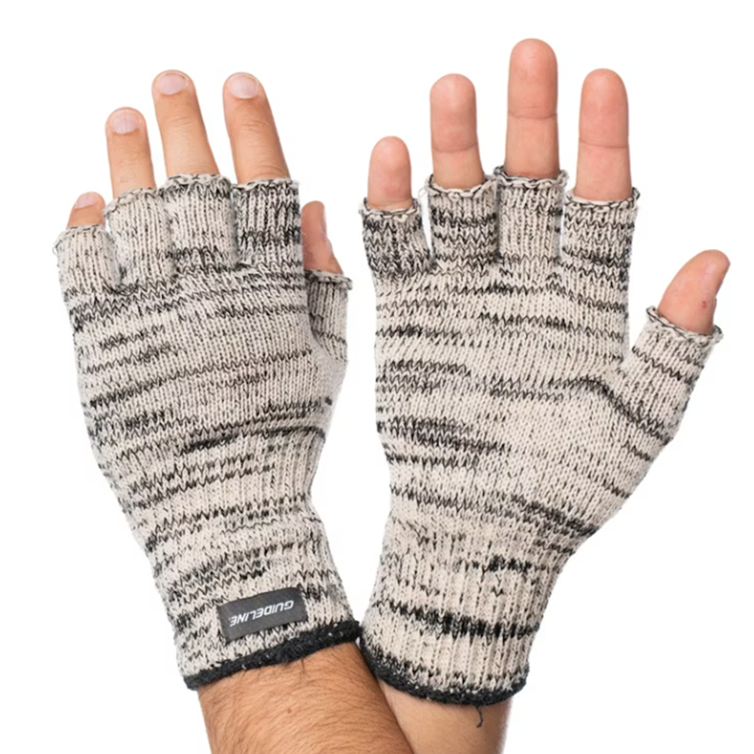Guideline Wool Fingerless Gloves