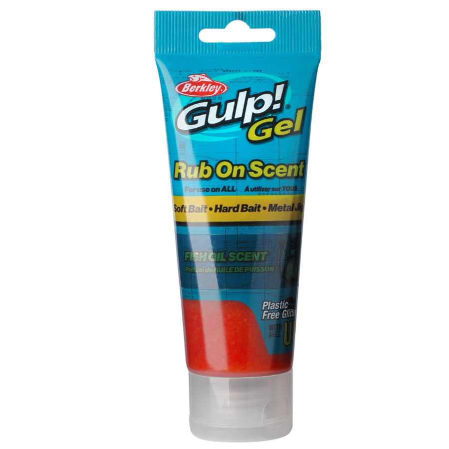 Gulp! Gel 80ml Fishoil Orange Silver Flake