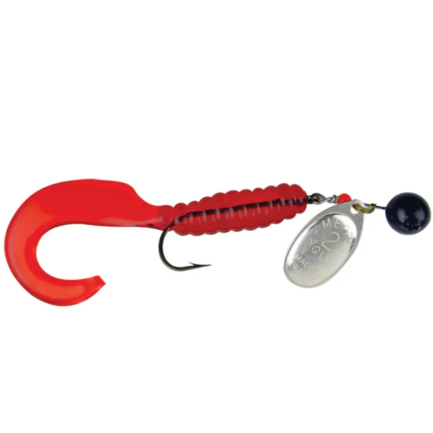 Mepps Aglia Spinflex Silver/Red