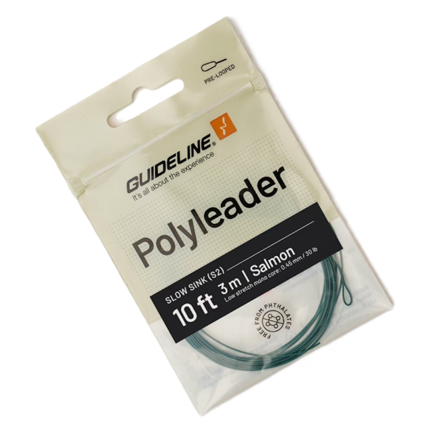 Guideline Polyleader Salmon 10ft