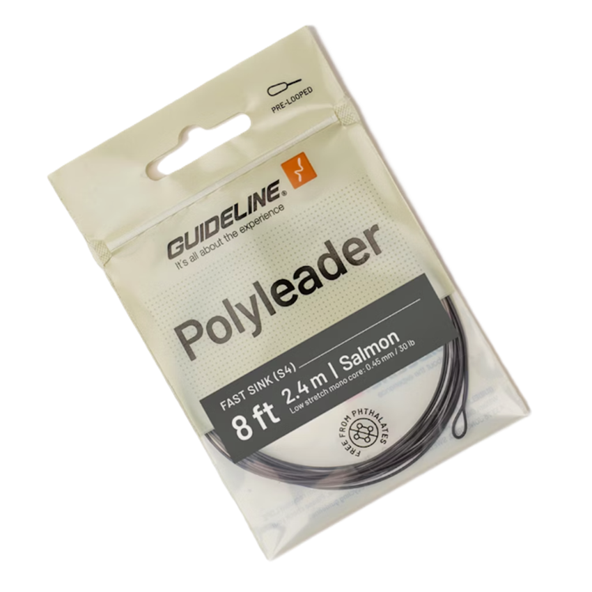 Guideline Polyleader Salmon 8ft
