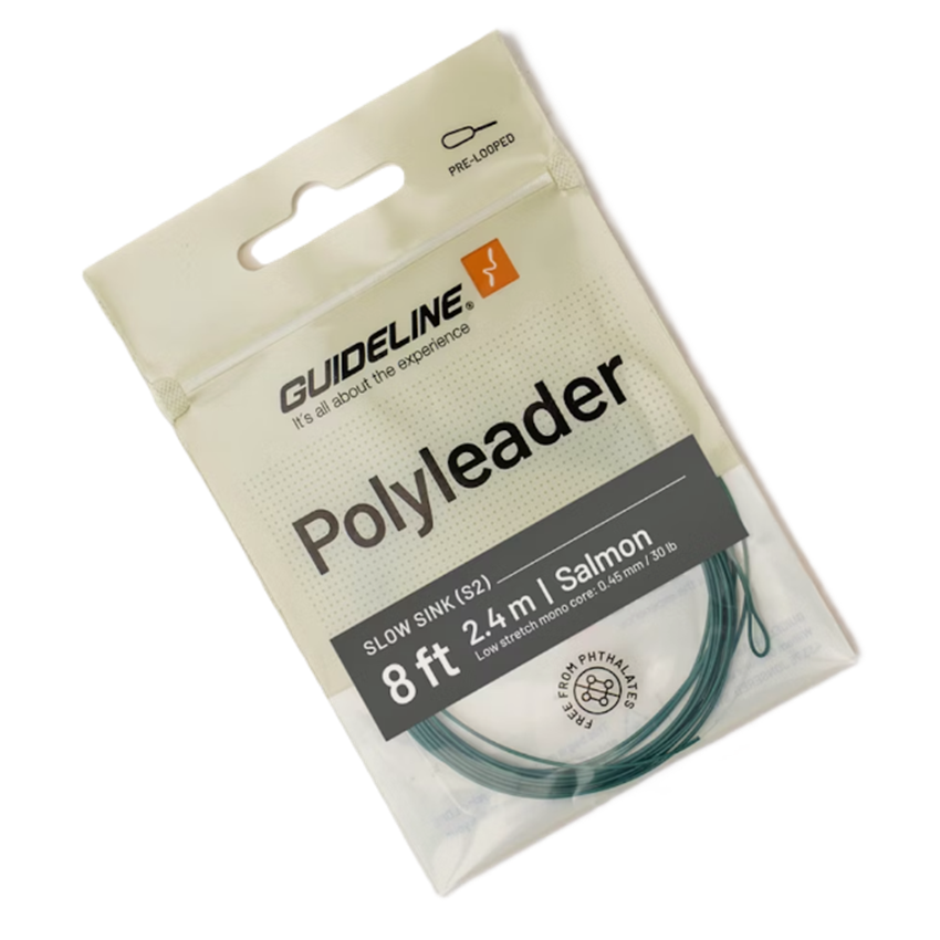 Guideline Polyleader Salmon 8ft