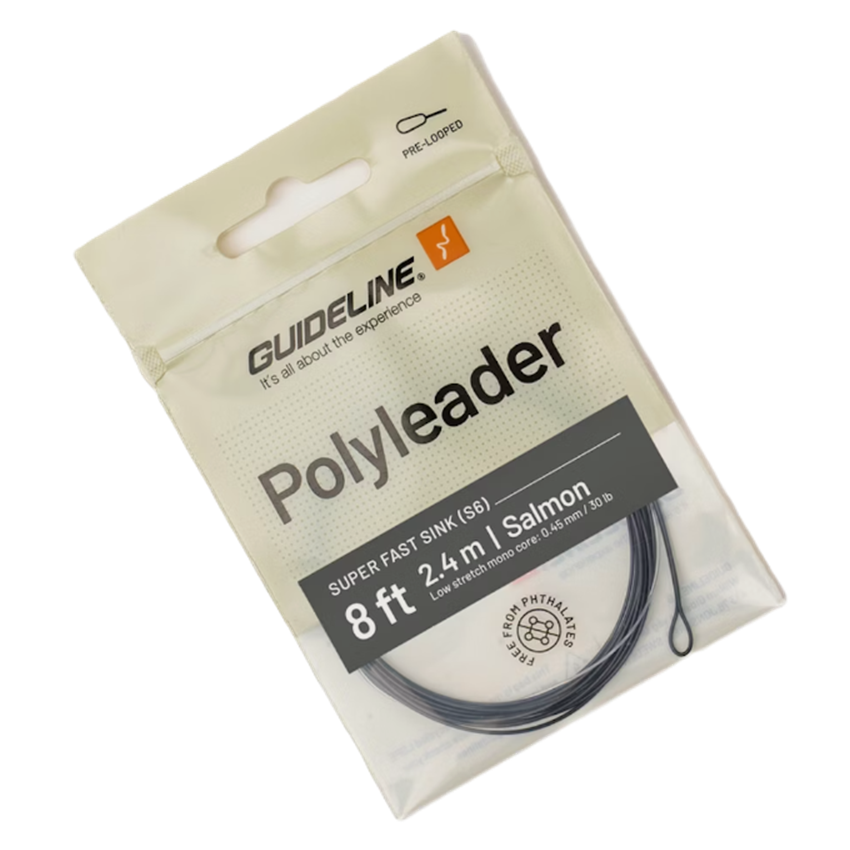 Guideline Polyleader Salmon 8ft