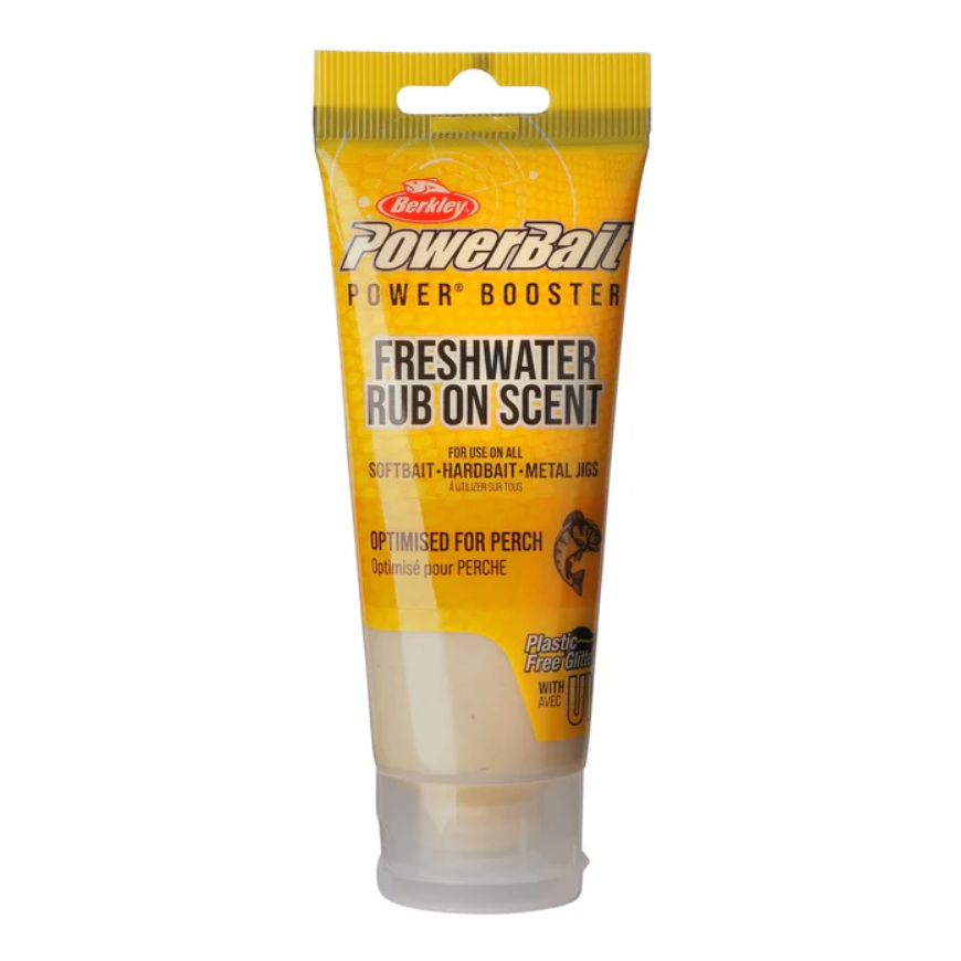 PowerBait Gel Perch Krill White Silver Flake