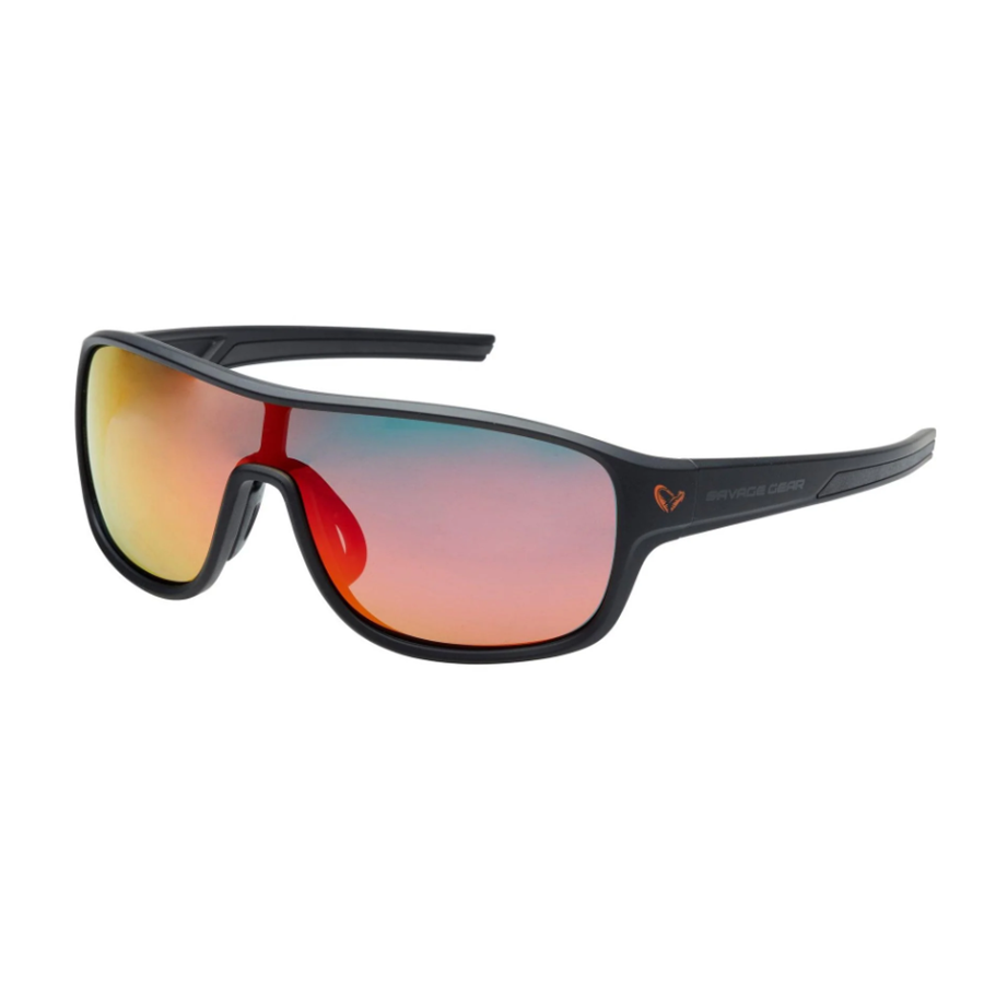 Savage Polarized 1 Black Red Revo