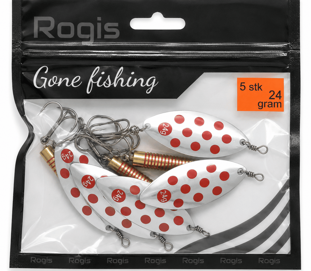 Rogis Laksespinner 24g 5-pk